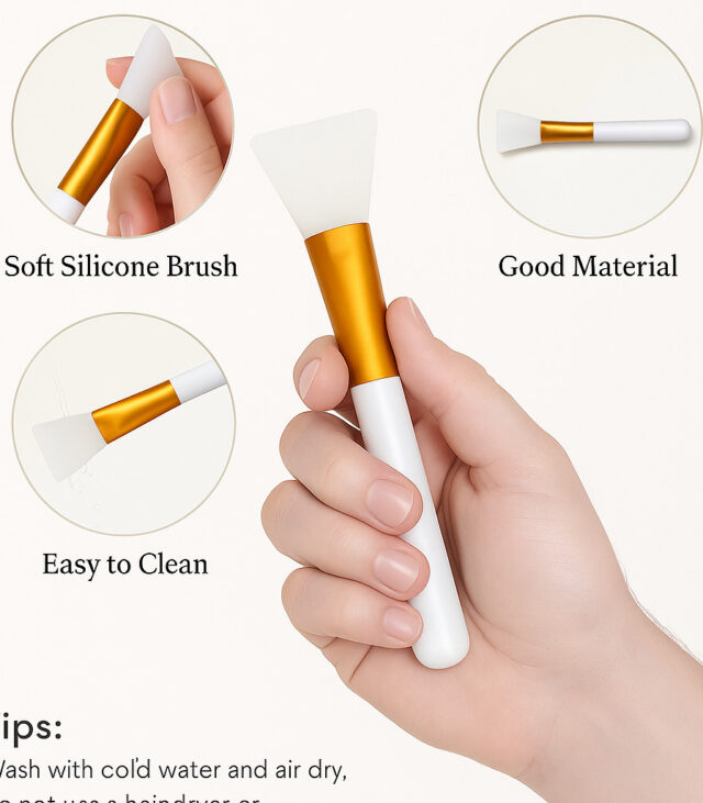 Silicone Face Mask Applicator Brush - Image 2