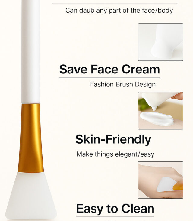 Silicone Face Mask Applicator Brush - Image 4