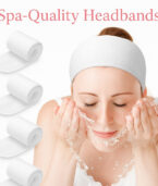 Plush Adjustable Spa Headband